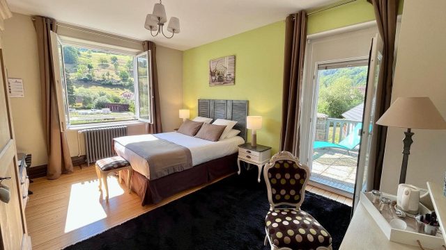 Chambre de la chambre d'hôtes Les Ecrins