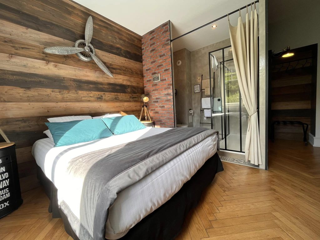 Chambre de la chambre d'hôtes Les Ecrins