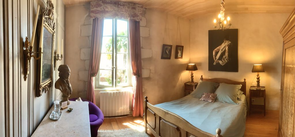chambre de la chambre d’hôtes La Borderie du Gô