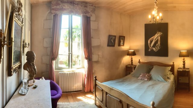 chambre de la chambre d’hôtes La Borderie du Gô