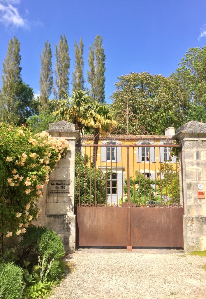 devanture de la chambre d’hôtes La Borderie du Gô