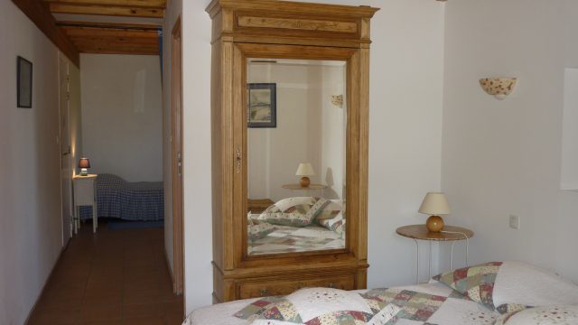 photo d'une chambre de la chambre d'hôte La Bourdasse