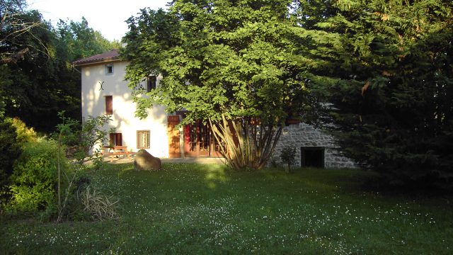 Devanture de la maison d'hôte La Faye